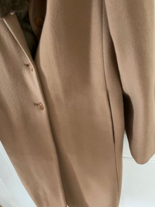 Abrigo Zara Camel Talla L