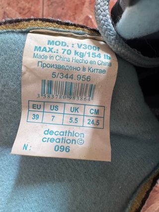 Patines en línea Talla 39