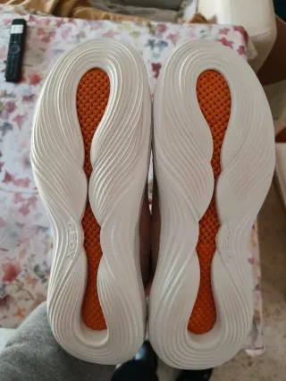 Zapatillas Geox Fluctis Rosa y Blanco