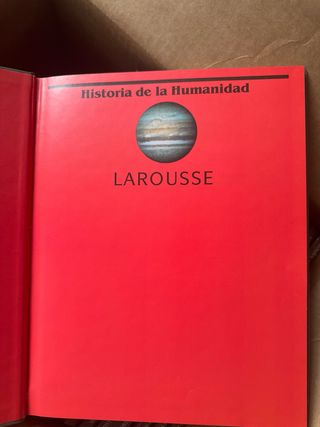 Enciclopedia Larousse "Historia de la Humanidad" -