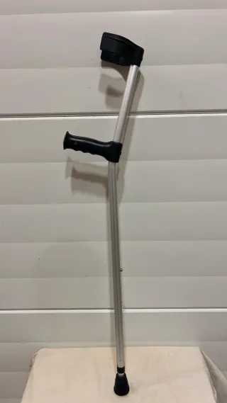 Muleta gris aluminio