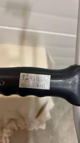 Muleta gris aluminio