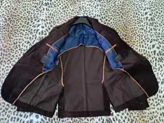 Giacca in velluto marrone