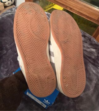 Adidas Campus Gris y Blanco