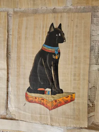 Papiro Egiziano Dipinto