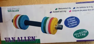 Mancuerna Van Allen 6 kg.
