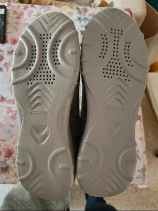 Zapatillas Geox Alleniee Marrón/Gris