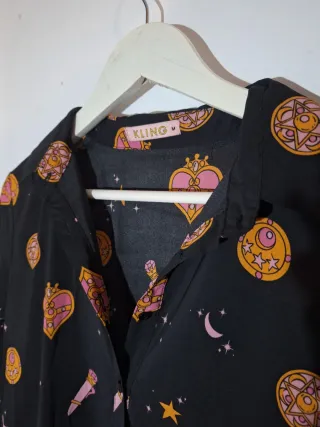 Vestido Kling Sailor Moon Negro