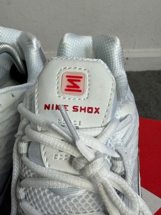 Nike Shox TL Plata y Blanco