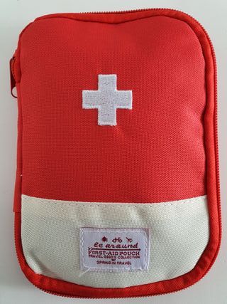 Botiquín medico de viaje 18 x 13 cm [Rojo]