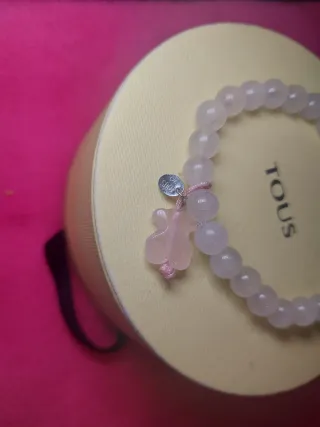 Pulsera Tous Cuarzo Rosa