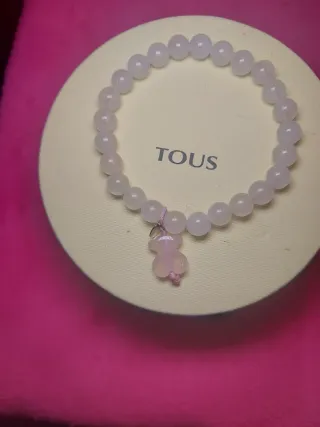 Pulsera Tous Cuarzo Rosa