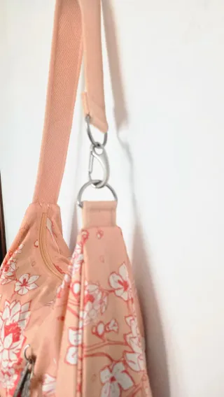 Borsa Fornarina Hobo Stampa Fiori Vintage Y2K