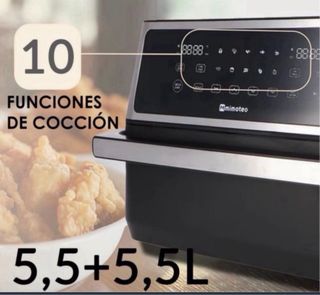 Freidora Aire Doble Mimoteo 11L