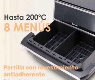 Freidora Aire Doble Mimoteo 11L