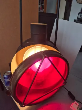 Gran Farol Ferroviario Señal Roja Años 80