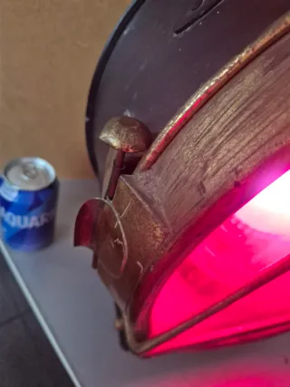 Gran Farol Ferroviario Señal Roja Años 80