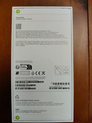 iPhone 17 Pro 256GB Azul Profundo Nuevo