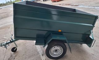 Remolque basculante alto para coche