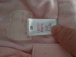 Mono nieve niña rosa