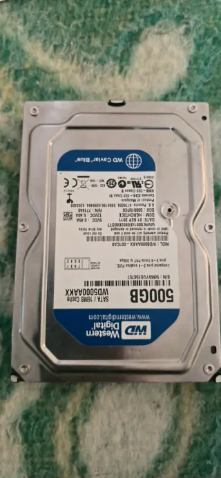 Disco Duro Western Digital 500GB