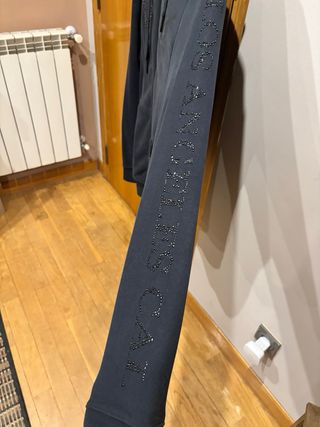 Sudadera True Religion Gris con Cremallera