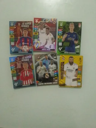 Cromos LaLiga Panini 1 cromo 2€ todos 12€