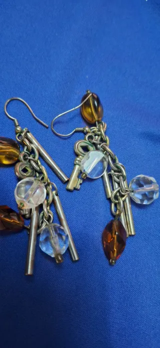 2 paia orecchini bigiotteria