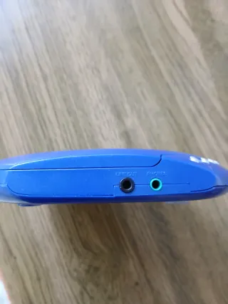 Reproductor CD Welltech Azul