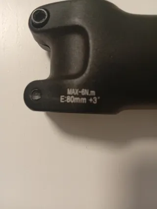 Potencia Bicicleta Negra