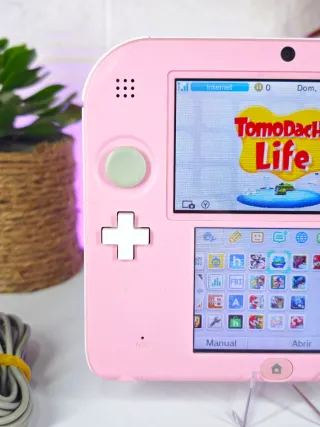 Consola Nintendo 2DS Rosa