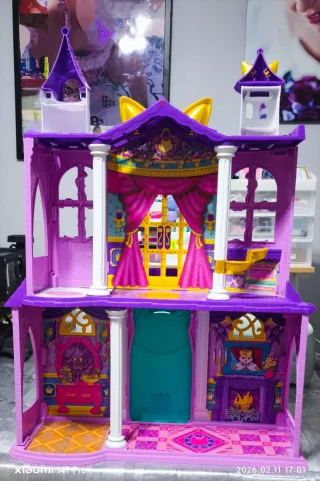 Castillo Enchantimals Morado y Rosa