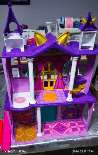 Castillo Enchantimals Morado y Rosa