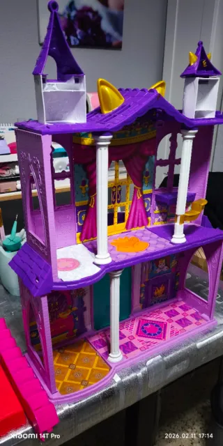 Castillo Enchantimals Morado y Rosa
