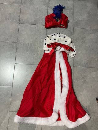 Disfraz Rey/Reina Talla Única