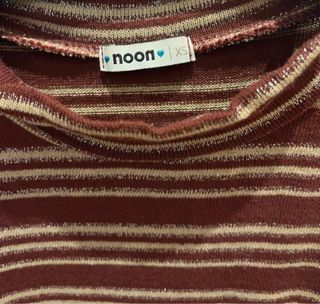 Top hombros descubiertos. Noon. Talla XS