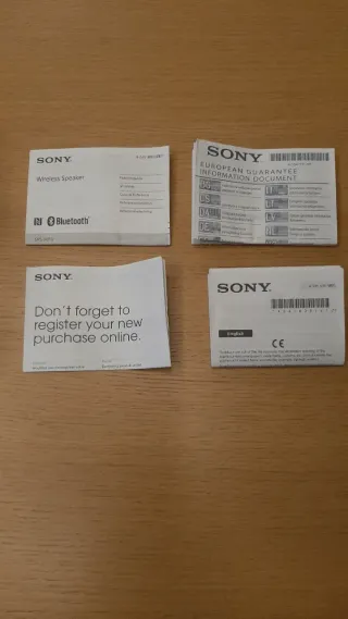 Altavoz Bluetooth Sony SRS-XB10