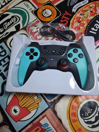 Mando nintendo switch turquesa y Negro