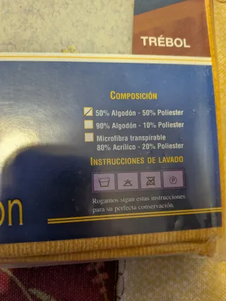 Juego Sábanas Cama 90 Beige/Marrón