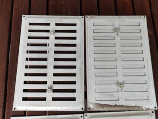 4 Rejillas Ventilación Practicable BRINOX 24.5x17