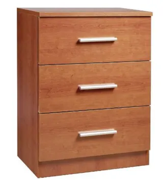 Mesa de noche de madera cerezo