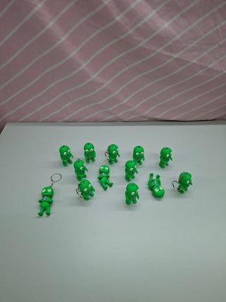 Chaveiro Zombie Verde