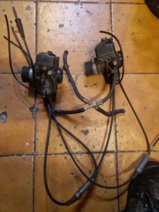Coppia Carburatori Dell'Orto Guzzi V35 Florida