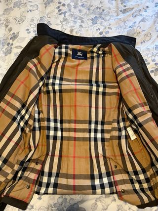 Chaqueta Parka Burberry Verde Oliva