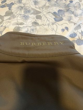 Chaqueta Parka Burberry Verde Oliva
