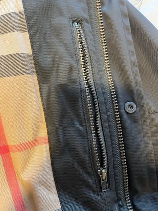 Chaqueta Parka Burberry Verde Oliva