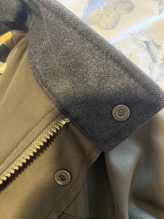 Chaqueta Parka Burberry Verde Oliva