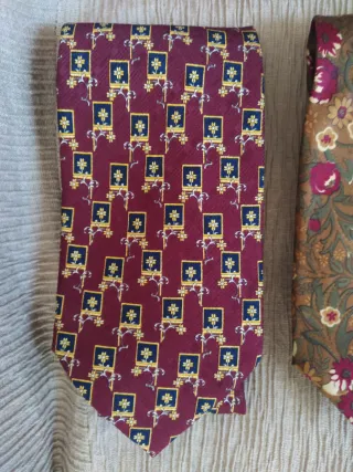 Lote 4 Corbatas Seda