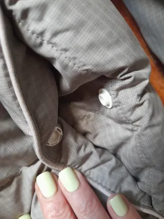 Plumas gris NIÑO/A UNISEX 14 AÑOS/164CM