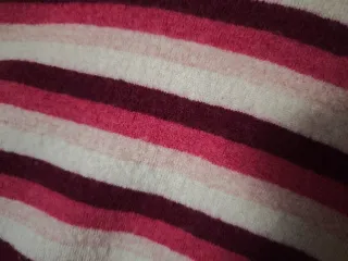 Jersey niña rayas cuello alto